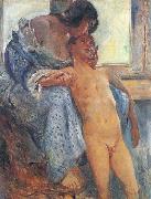 Lovis Corinth Mutterliebe oil painting reproduction